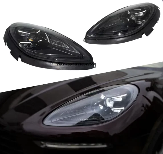 High Quality LED Headlight Plug-and-Play with for  Macan Matrix Headlights 12V New Condition