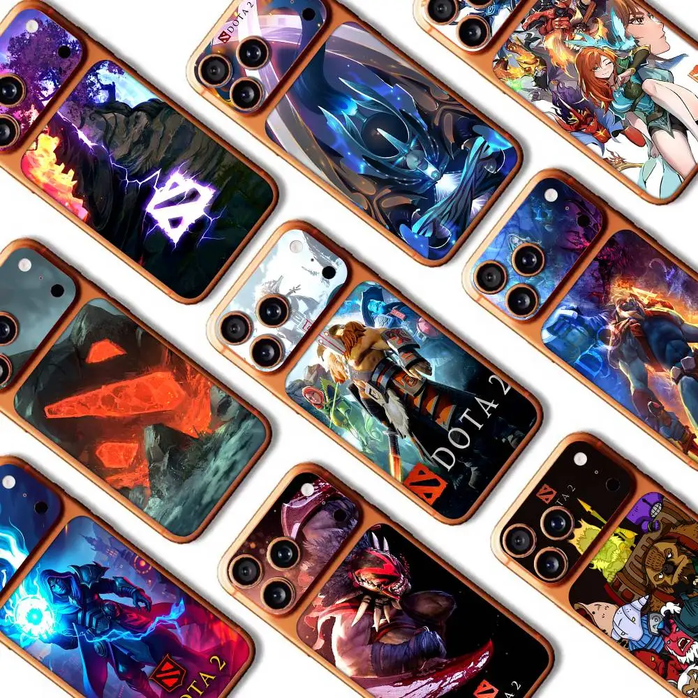 Hot Game D-Dota 2 Skin Wrap Decal Sticker Protective Back For IPhone 17 Pro 17 Pro Max