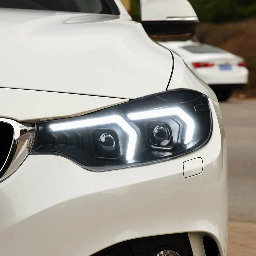 

Для Bmw 4 серии F32 F82 F36 2013-2019 обновление автомобильных фар в сборе, высококачественные светодиодные линзы для автомобильного проектора, инструменты, аксессуары