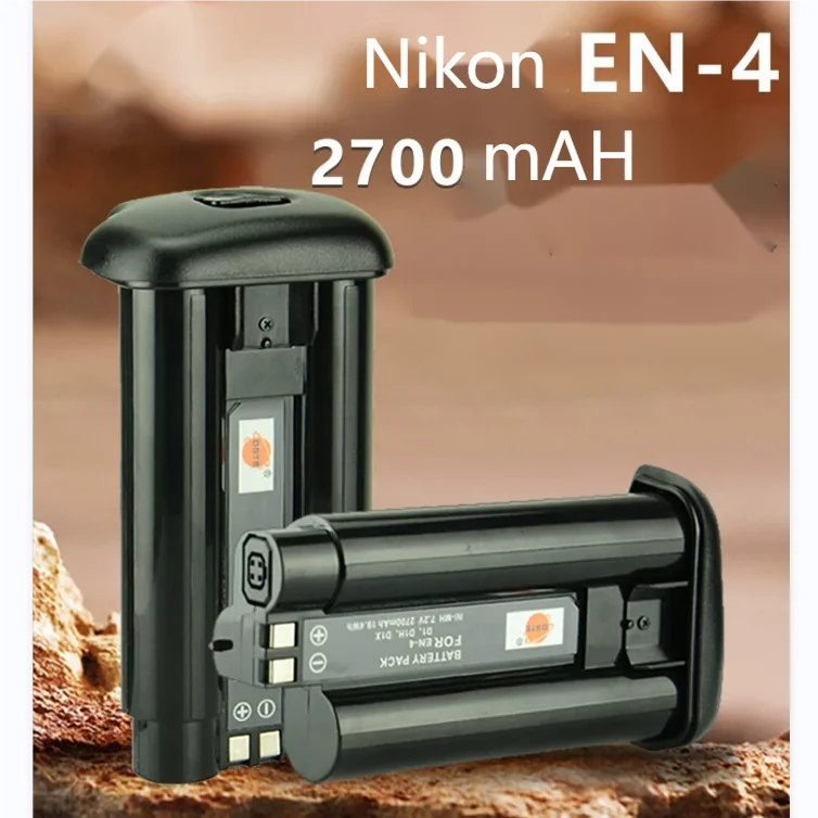 Аккумулятор 7,2 в 2700 мАч EN-4 EN 4 EN4 для Nikon D1 D1H D1X, аккумуляторы для цифровой камеры