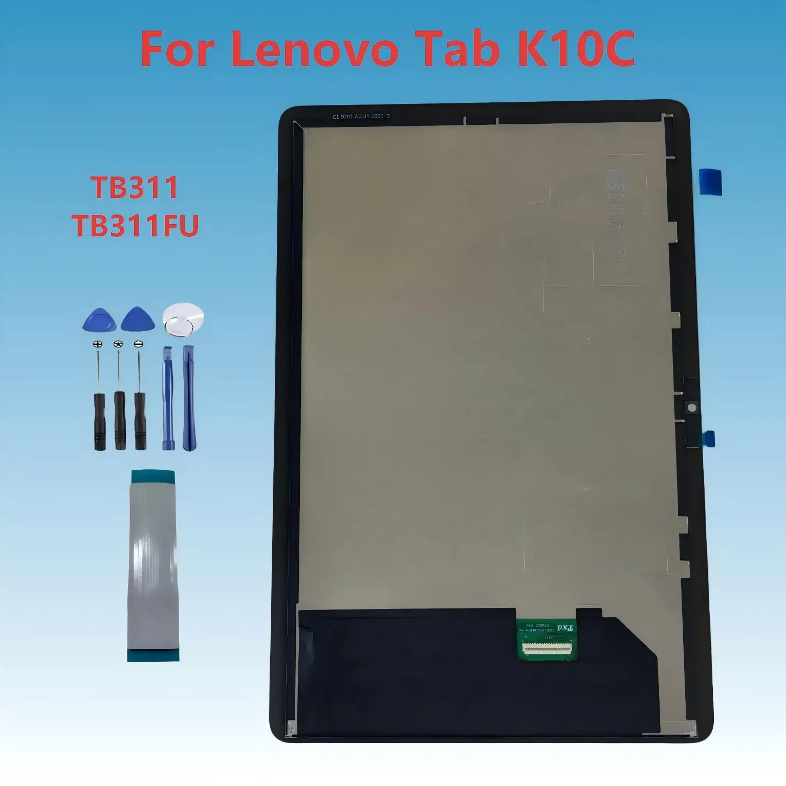 

AAA LCD Display For Lenovo Tab 10 1 2025 TB311FU TB311 Tablet Assembly Touch screen Touch panel Digitizer Glass Sensor