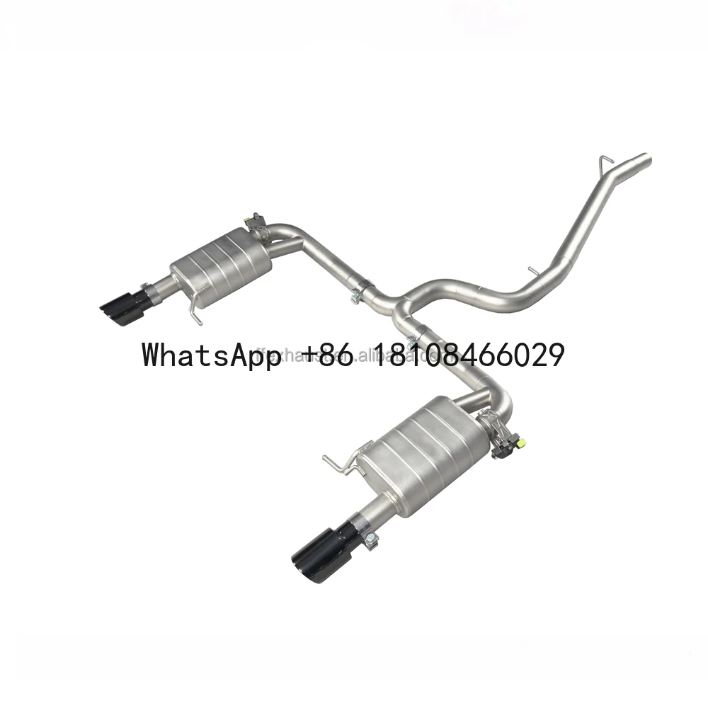 

Высокопроизводительная задняя выхлопная система Cat для VW Passat R36 CC 3.6, выхлопная труба, автомобильная выхлопная система