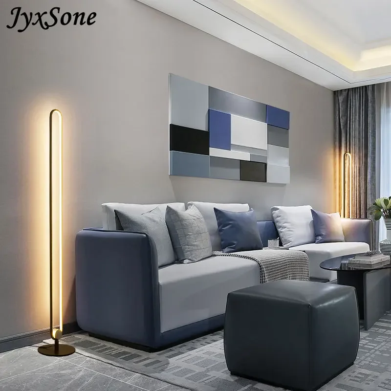 Home Decorations Night Light Rgb Standing Lamps for Living Room Bedroom Floor Modern Table Lamp Smart APP Lamp Remote Control