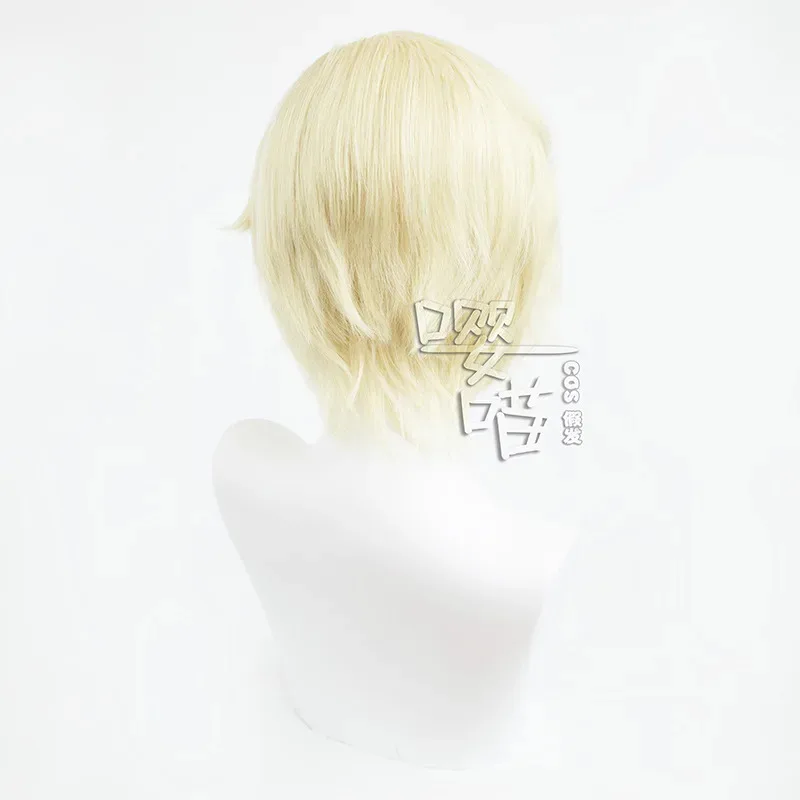 

Candy 2025Tamaki Wig Anime Ouran High School Host Club 30CM Gold Heat-resistant Synthetic Hair Cosplay Tamaki Suoh