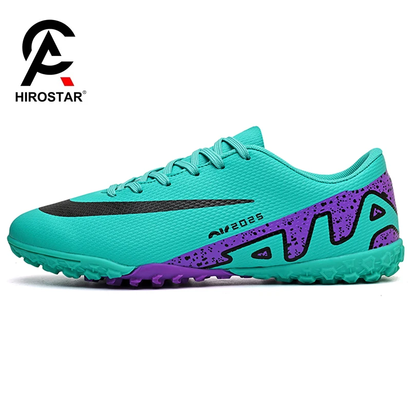 Men TF/FG Professional Football Shoes Society Cleats Indoor Society Cleats Training Football Field Boots Non Slip Sneaker Match