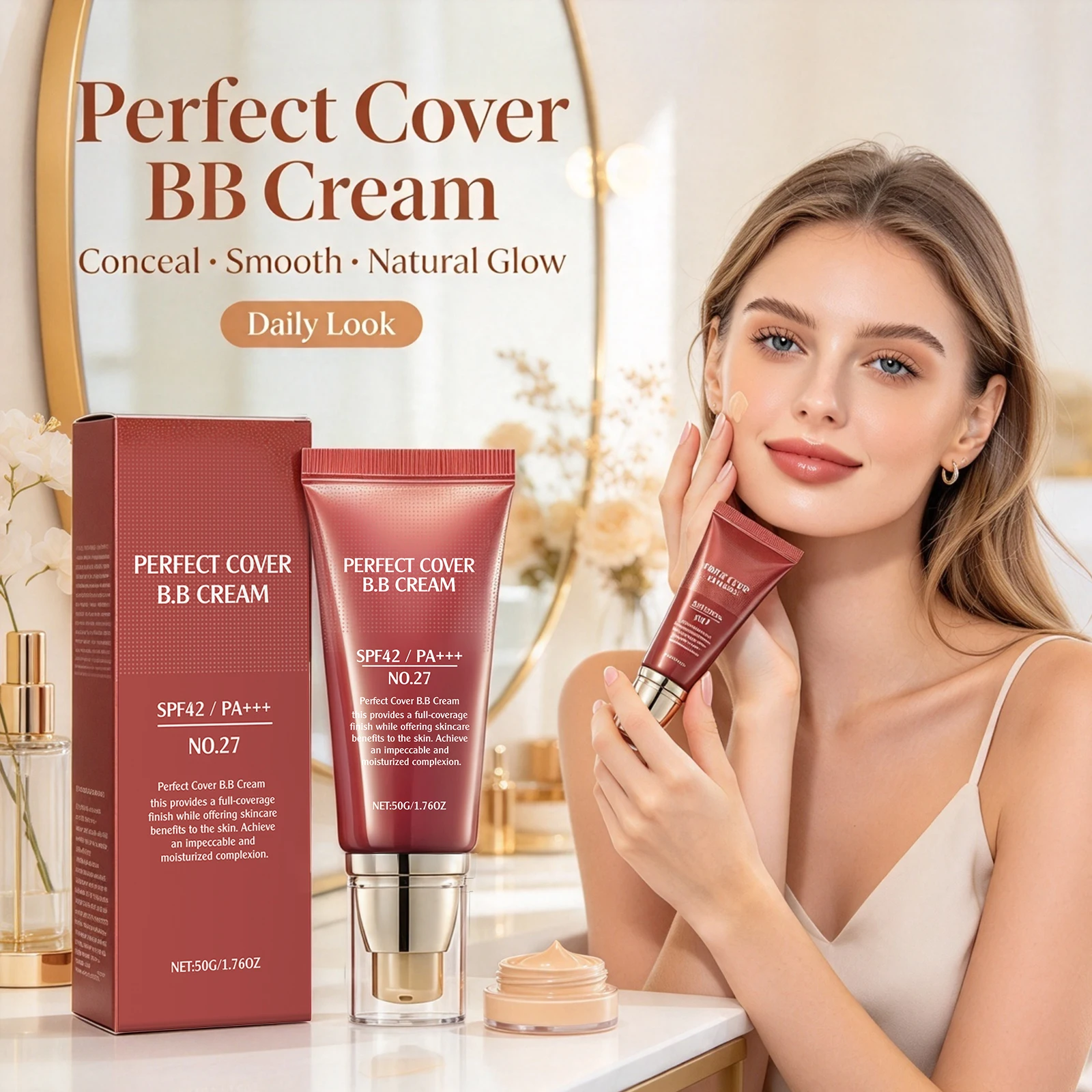 Multicolor Concealer BB Cream Brighten Complexion Moisturize Skin Oil Control Long Last Makeup Cover Dark Circles Sun Protection