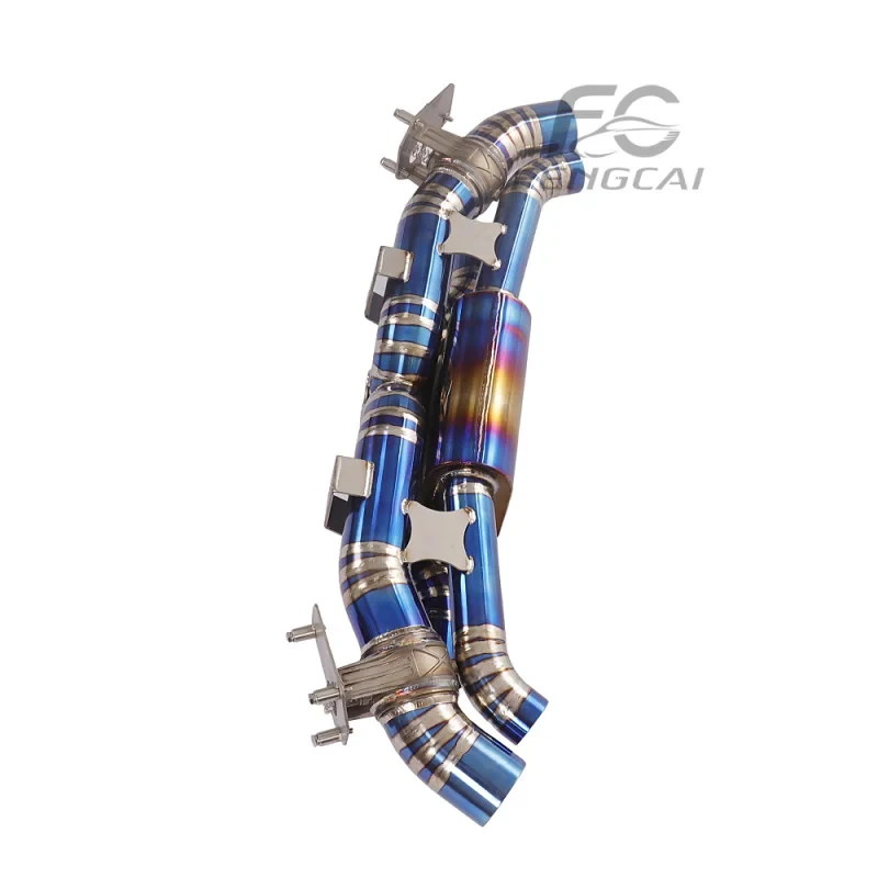 Suitable High Flow Catback Exhaust Pipe 992 S 3.8T 2020-2023 Alloy Muffler to Enhance Sports