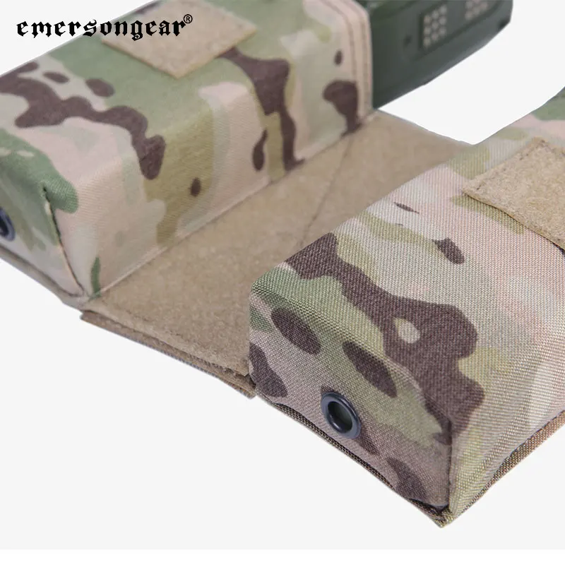 Emersongear JPC MBITR Radio Pouch Set Tactical For 148/152 Intercom Bag Pack Panel Outdoor Hunting Hiking Combat Sports Airsoft