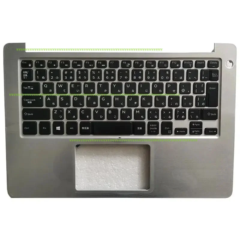 

F New Japanese/US Keyboard For Dell Inspiron 13 5000 5370 With Palmrest Upper Cover Case 05WXM1 13N4-0AA0L01 0265G7 13N4-0AA0