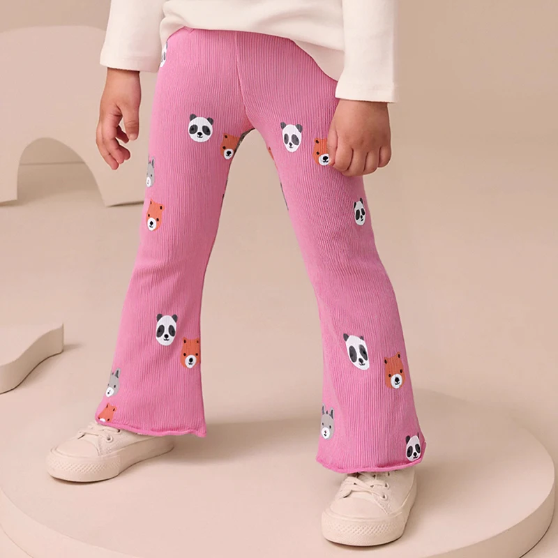 

Little maven Autumn Spring Toddlers Girls Pants Cotton Trousers Kids Clothes Cartoon Panda Leggings Children's Clothing
