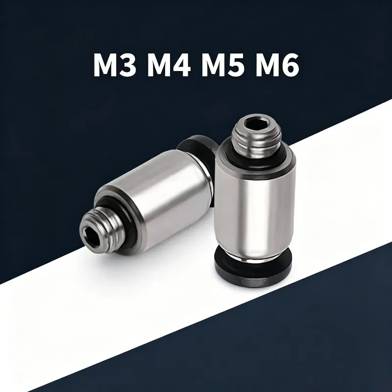 BSP Male Thread Hose Tube One Touch Air Pneumatic Pipe Fitting Push In Quick Connector 3mm 4mm 5mm 6mm OD  M3 M4 M5 M6 1/8