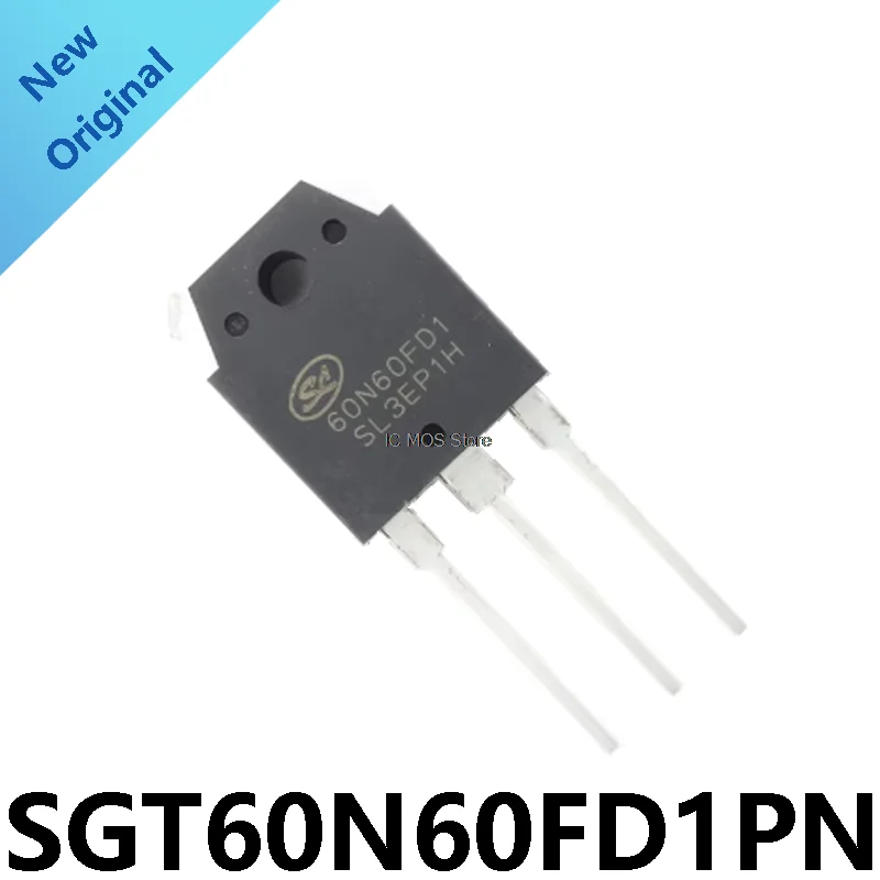 

Free shipping 10pcs/lot 60N60FD1 SGT60N60FD1PN NEW Original Genuine Inverter Welding Machine IGBT TO-3P