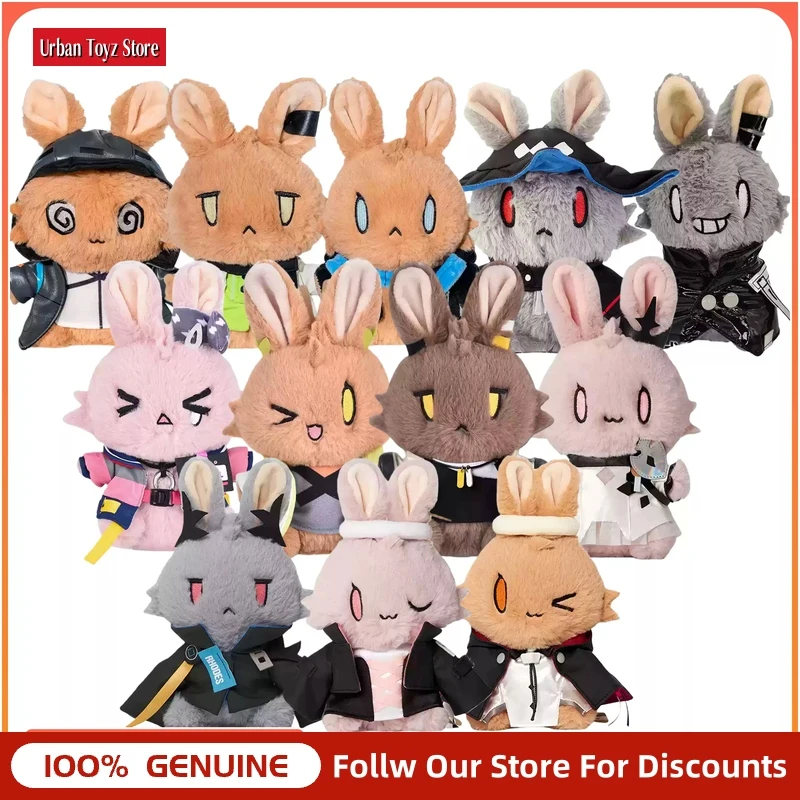 Original Arknights Rabbit Plush Doll Kawaii Fluffy Pillow Amiya Game Stuffed Ornament Sofa Decor Collectible Hobby Gift For Fans