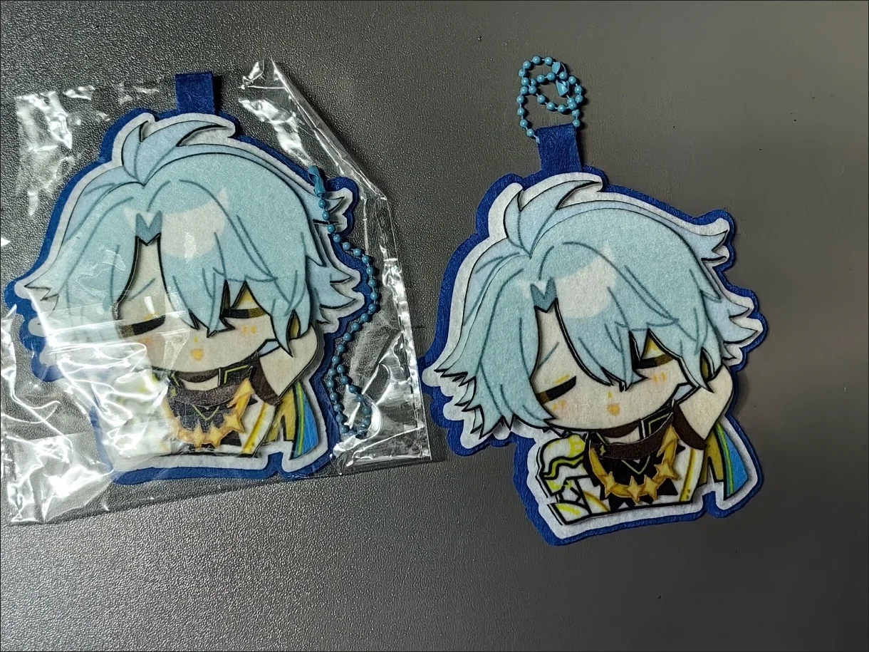 لعبة هونكاي: ستار السكك الحديدية غير المنسوجة التطريز المفاتيح الكرتون Phainon NeiKos496 قلادة كيرينغ حقيبة الملحقات هدية #6