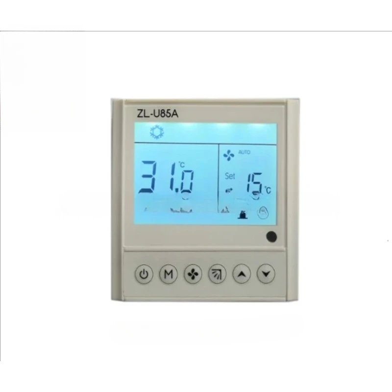 ZL-U85A, Universal A/C Controller, for Ceiling Cassette Air Conditioner or Central AC, Could Have 4 Control Panels