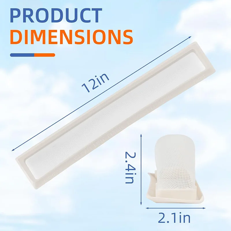 Dryer Lint Filter Assembly Compatible with Kenmore Dryer, Replacement Lint Screen Housing Accessories, Part Number 131359600