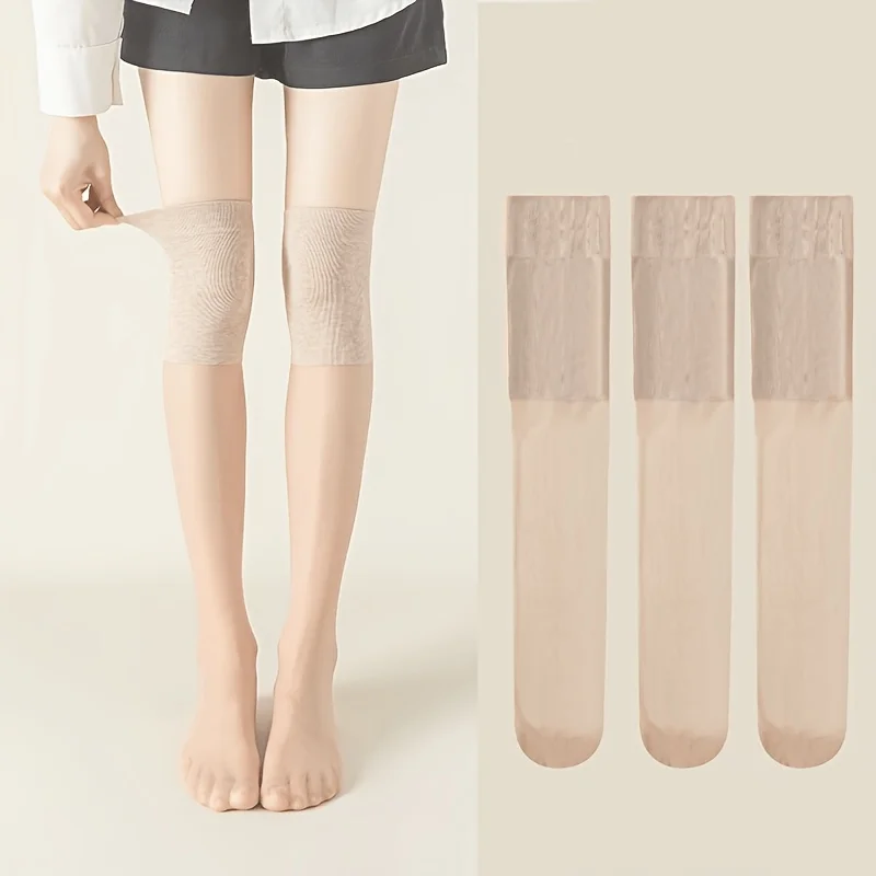 1 Pair Women's Versatile Lightweight Over-the-Knee Socks – Multi-purpose, suitable for various outfits and outdoor wear.