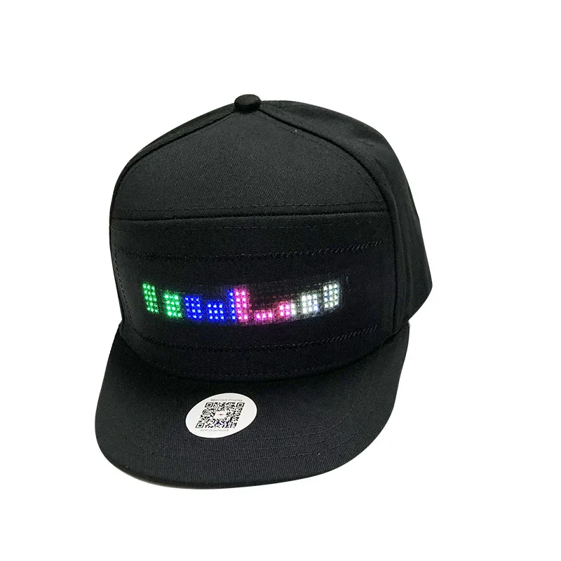 APP Programmable LED Message Hats Luminous Sports Baseball  display picture 1