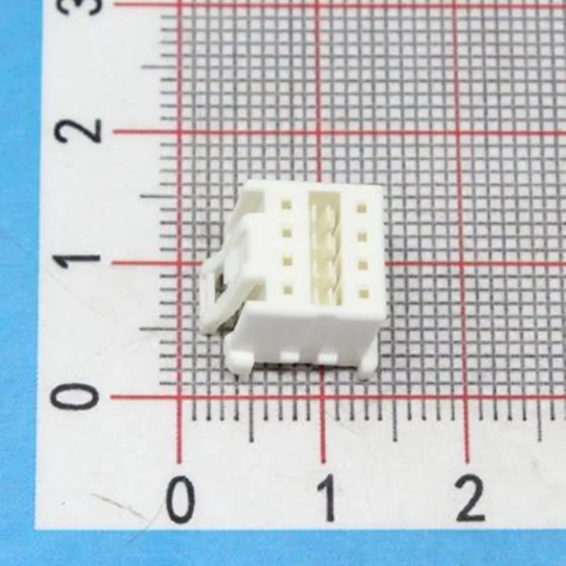 50PCS Genuine connector 51353-0800 2.00mm Pitch Wire-to-Board Receptacle Housing Positive Lock Dual Row 8 Circuits White