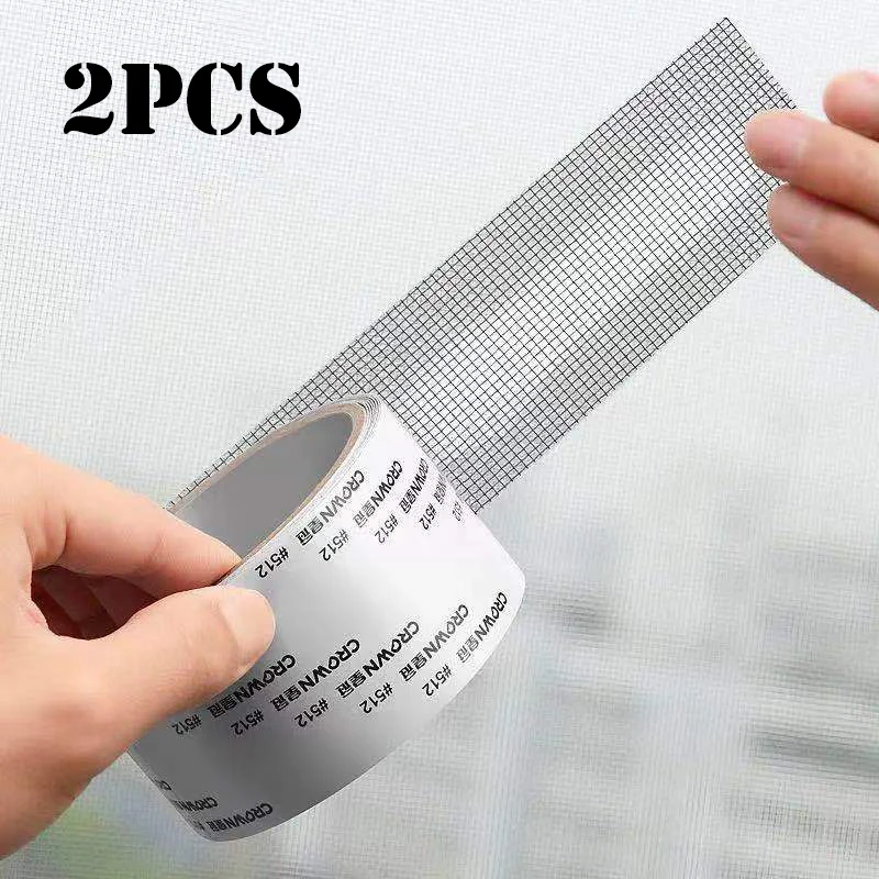 Strong Adhesive Screen Repair Tape Screen Repair Tape Window and Door Replacement Screen Kit Strong Adhesive and Waterproof Tape