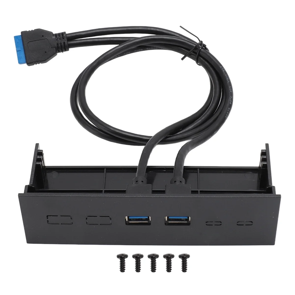 Super Sale 5.25 Inch Front Panel USB Hub Dual Port 5Gbps USB3.0 Optical Drive Front Panel Computer Case Expansion Board