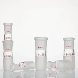 14/23 19/26 24/29 29/32 Female to 19/24/29/34/40/50mm Male Glass Joint Glass Reducing Transfer Adapter Glassware Laborotary