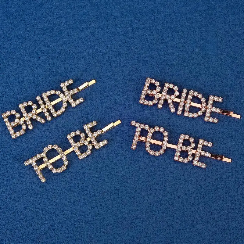 2 Stücke Silberne Strass-Haarspangen mit kleinen Schriftzügen, modische Haarstyling-Accessoires – Detail 4