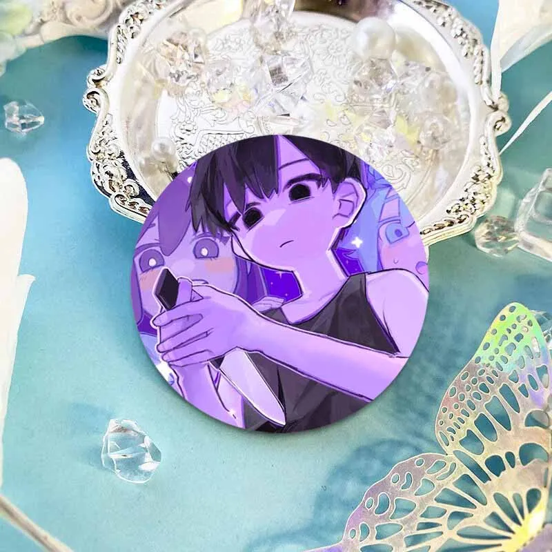 Game Omori Sunny and Mewo Round Brooch Creative Clothes Backpack Accessories Cartoon Funny Soft Button Pins Enamel Badge Jewelry