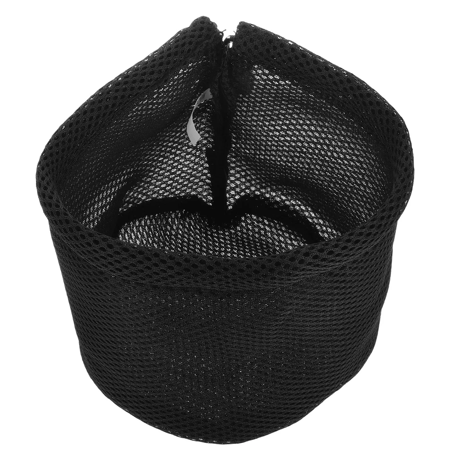 

Outdoor Camping Storage Bag Portable Round Bottom Mesh Organizer for Cooking Utensils Picnic Hiking Bbq Fishing
