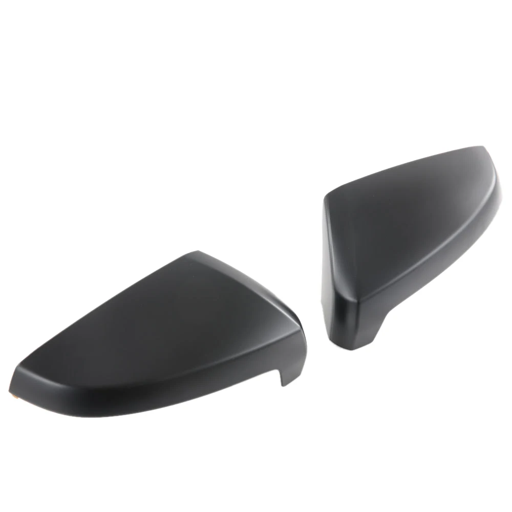 Car Rearview Mirror Cover Door Side Wing Mirror Caps Trim Shell Accessories for ISUZU D-MAX 2021+ Matt black ABS