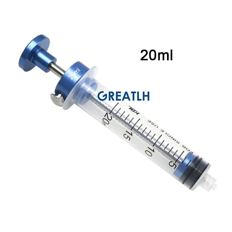 Cannula per liposuzione per la raccolta del grasso gonfiazione del grasso Cannula in plastica strumenti per liposuzione con cappuccio in metallo