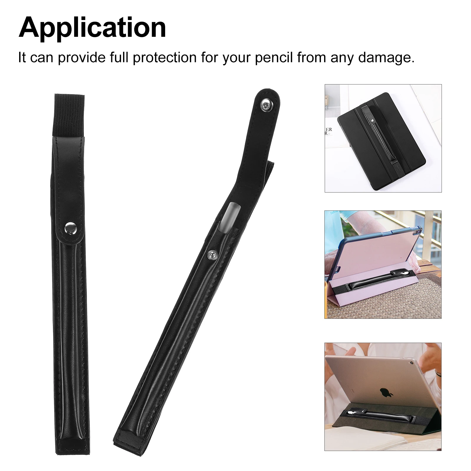 

Elasticity Anti-loss Pen Bag Pencil Holder Aesthetic Case Large Protective Cover