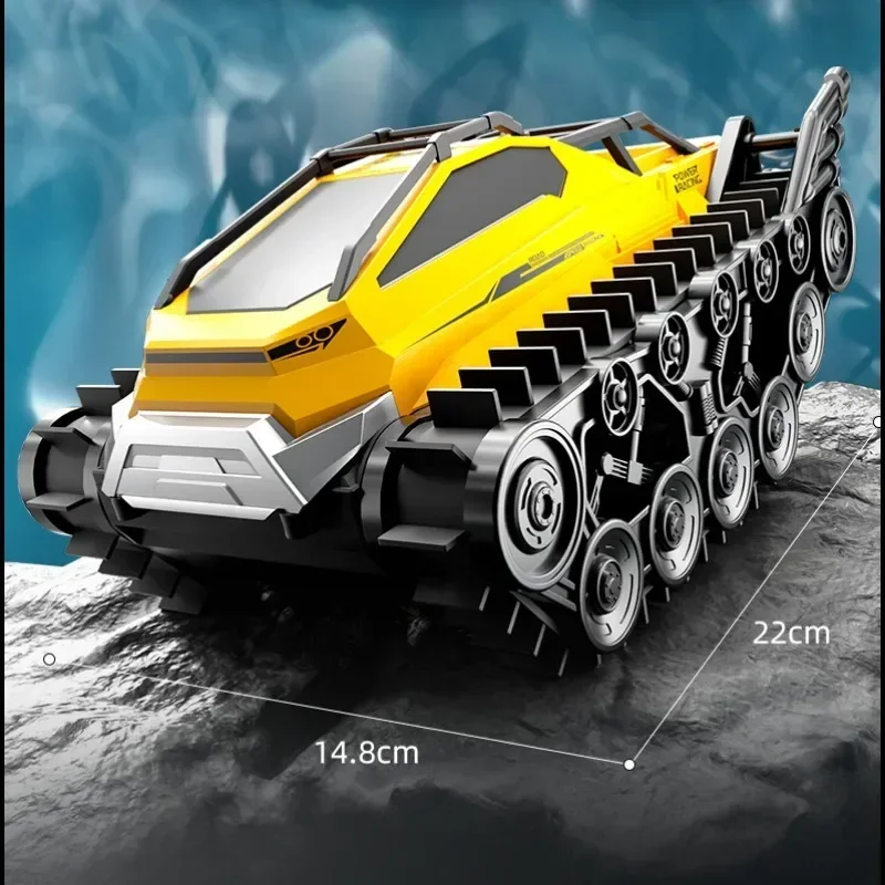 RC Car 2.4G Amphibious  Remote Control Truck Climbing Off Road Waterproof Armored Vehicles Children's Toys