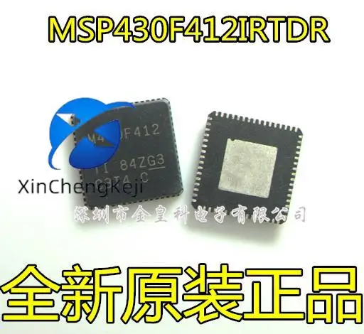 10pcs original new MSP430F412IRTDR MSP430F412IRTD M430F412 QFN-64