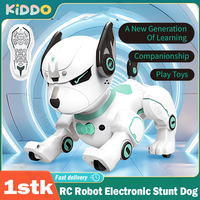 RC Robot Electronic Dog Robot Dog Stunt Walking Dancing Toy Program Intelligent Touch Remote Control Electric Puppy Toys for Kid