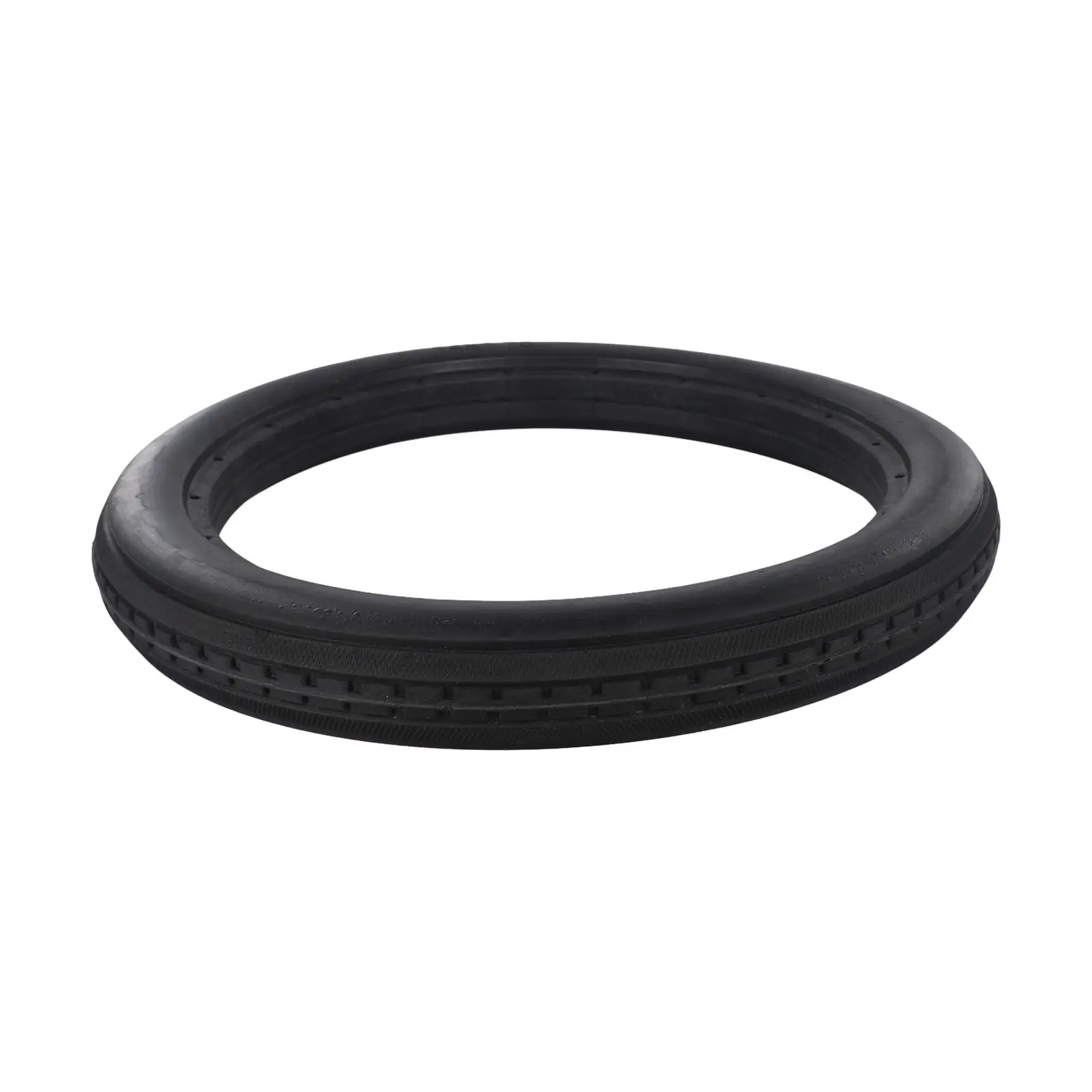

Bike Tyre Solid Tire Non-inflatable Part 14 Inch 14*1.75 Rubber Tyre Anti-Puncture Wheel Anti-puncture Bike Black