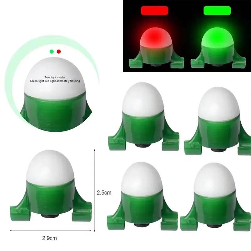1/2/4PCS Alarm Signal Light Intelligence Waterproof Night Fishing Tool Electronic Glow in The Dark Accessories for Anglers