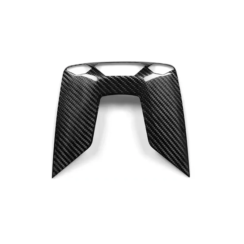 

Real Hard Carbon Fiber Car Roof Reading Light Cover Frame Sticker For BMW Mini Cooper Countryman For Model F65 F66 U25 2024 2025