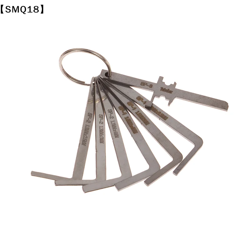 7PCS Master Keys Metal Replacement Skeleton Lock Key Set Multiple Shapes Lock Picking Emergency Tool【SMQ】