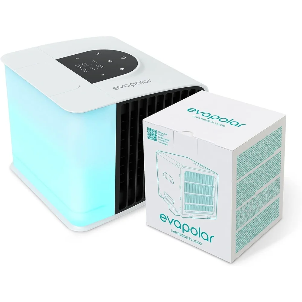 Black EVA SMART Spare Cartridge EV 3000 Air Conditioner Efficient Cooling Replacement Innovative Basalt Fiber Hypoallergenic