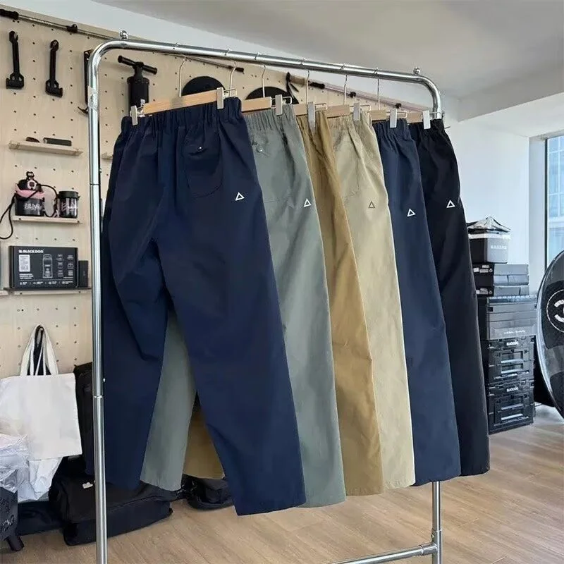 

American Retro High Street Men's Work Pants Straight Leg Wide Leg Casual Trousers Faionable Trendy Long Pants