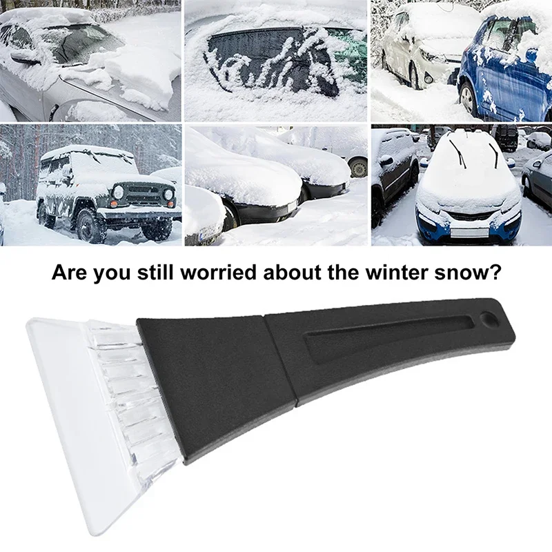 

Инструмент для удаления снега, автомобильный пластиковый скребок для удаления снега, глазури, льда
