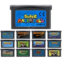 GBA Game Cartridge Marioo Series 32 Bit Video Games Console Card