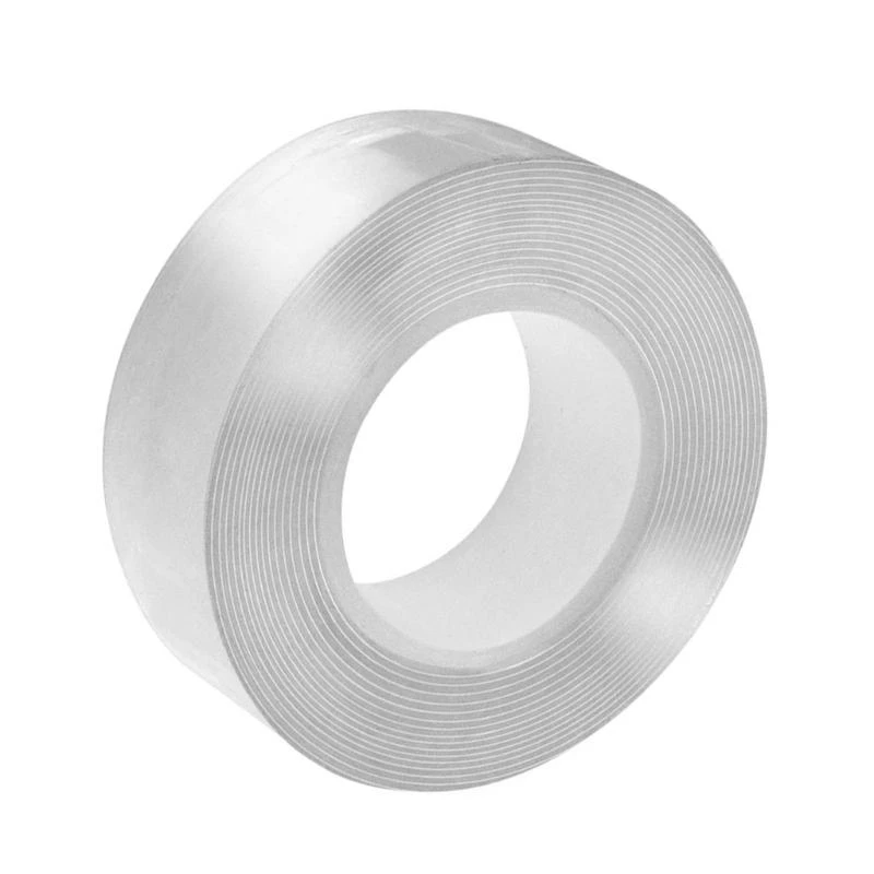 شريط لاصق واضح الشريط الثقيل الشريط القابل لإعادة الاستخدام لتأمين عنصر مرن