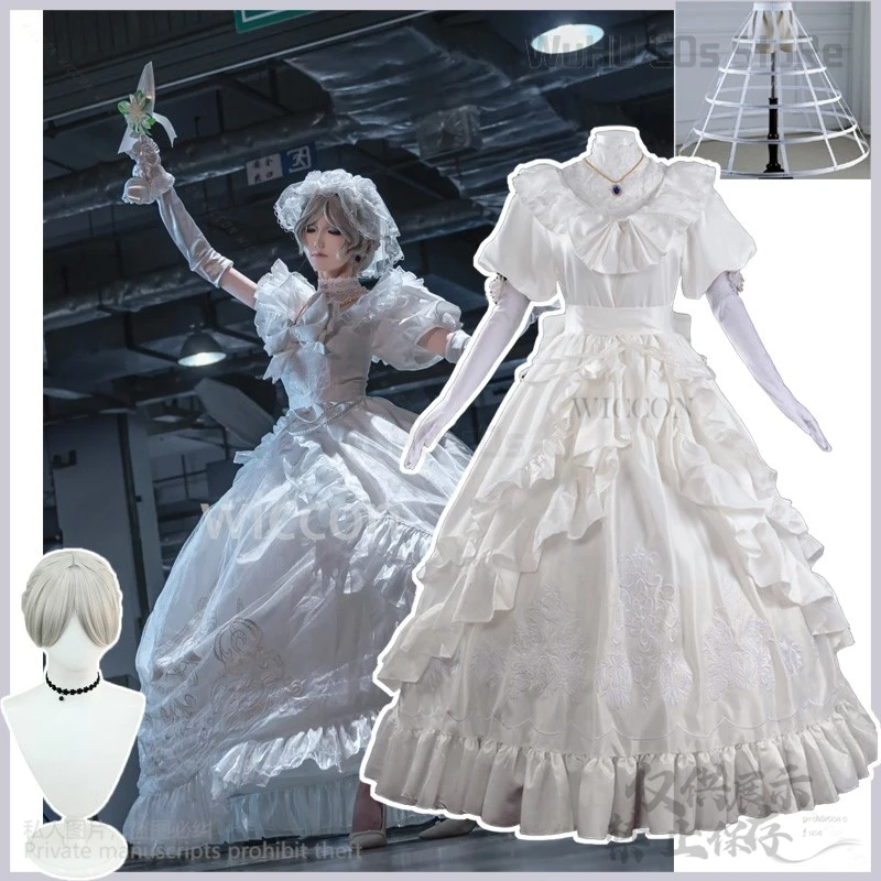 

Anime Game Identity V Cosplay Loody Queen Costume Mary Lolita Dress Wig Woman Halloween Christmas Fancy Wedding Suit Customized