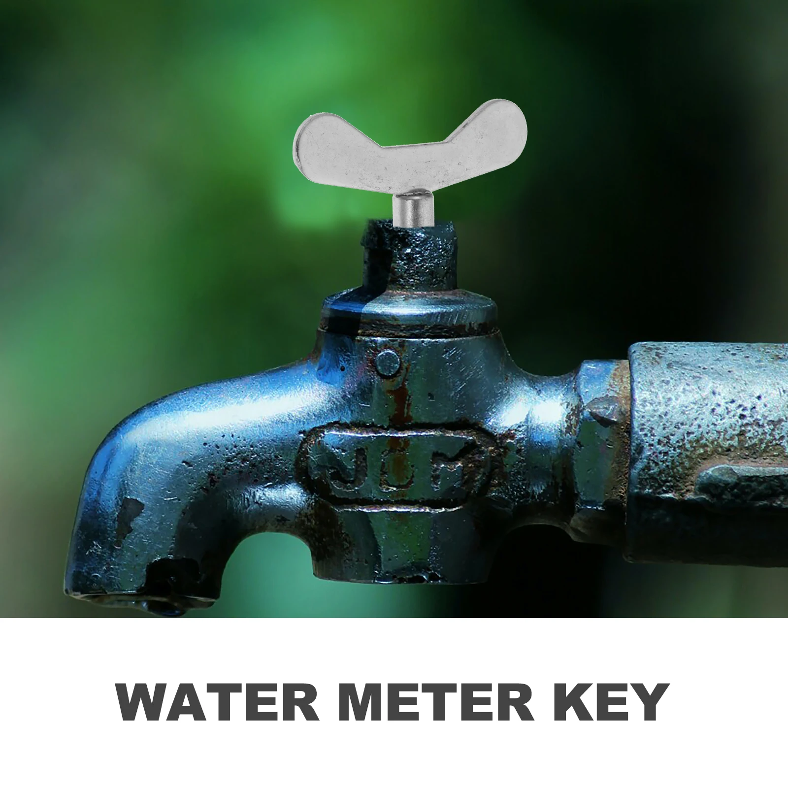 

4pcs Water Meter Key Valve Shut Off Tool Zinc Alloy Hydrant Commercial Plumbing Bleeding Keys Radiator Socket Tools