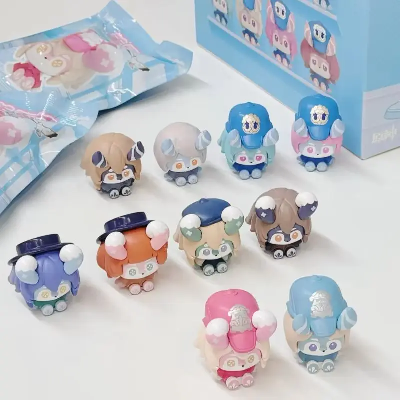 

Genshin Impact Melusine Series Blind Box Cosplay Pvc Desktop Ornaments Collectible Anime Cartoon Figures Accessories Trendy Gift