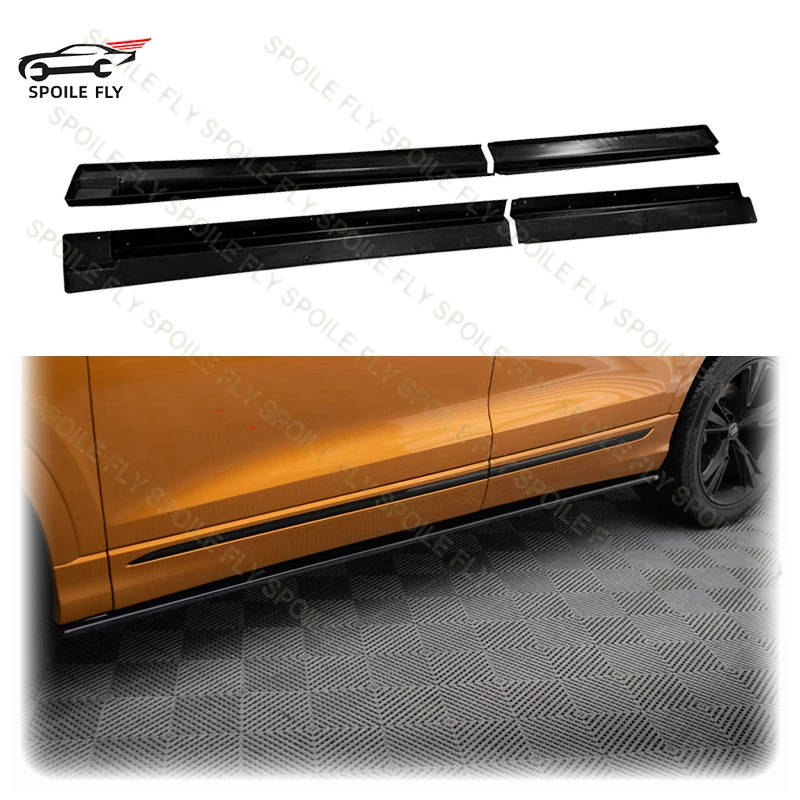 

Car Side Skirts High Quality ABS Glossy Black Spoiler For Audi RS Q8 RSQ8 2019 2020 2021 2022 2023 Base Sport Utility 4-Door