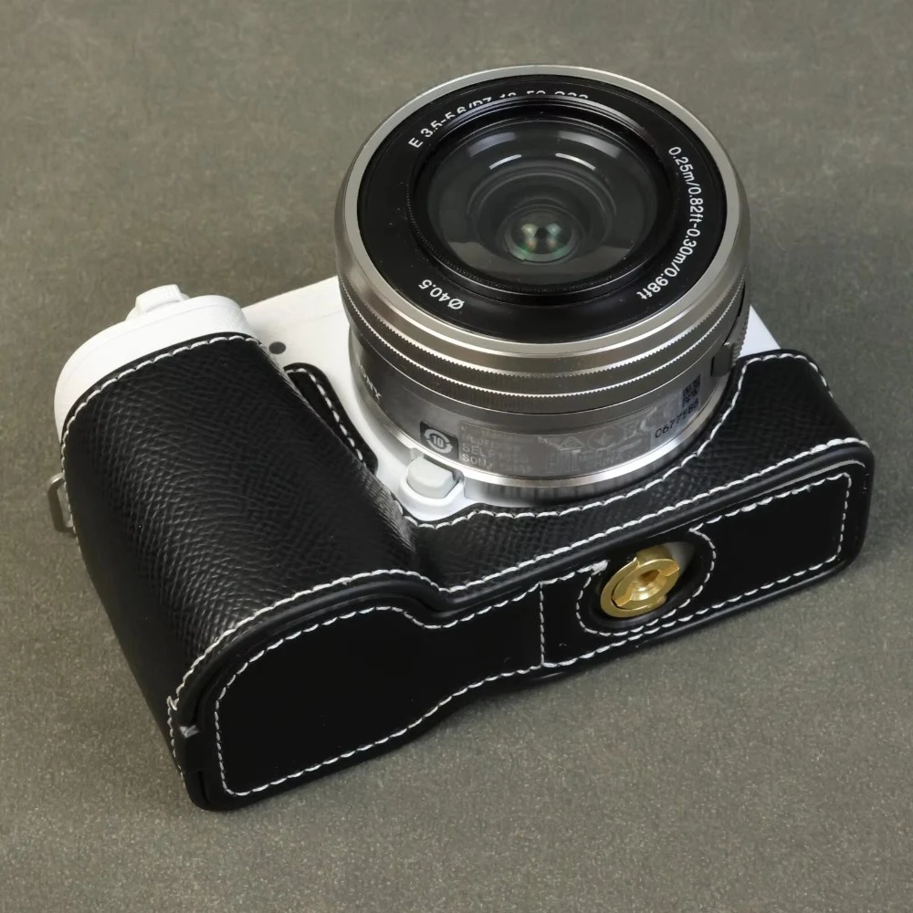 Funda protectora de cuero para - Sony Camera Zv-E10 reseña y precio