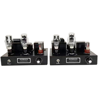 SUNBUCK 5U4G 6SN7 2A3 Vacuum Tube Amplifier 2.0 Stereo 10W Single Ended Split HIFI 2A3 Electronic Tube Power Amplifier Audio
